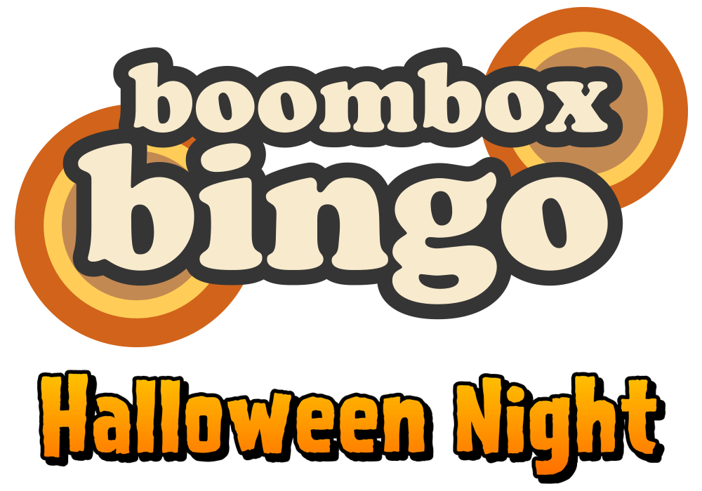 Boombox Bingo - Halloween Night