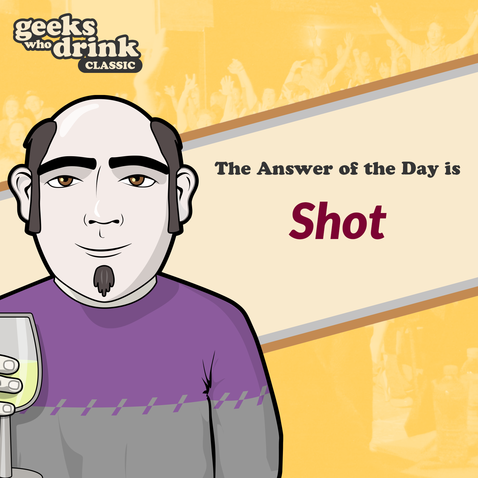 Classic Trivia Answer of the Day 2025-01-12: SHOT