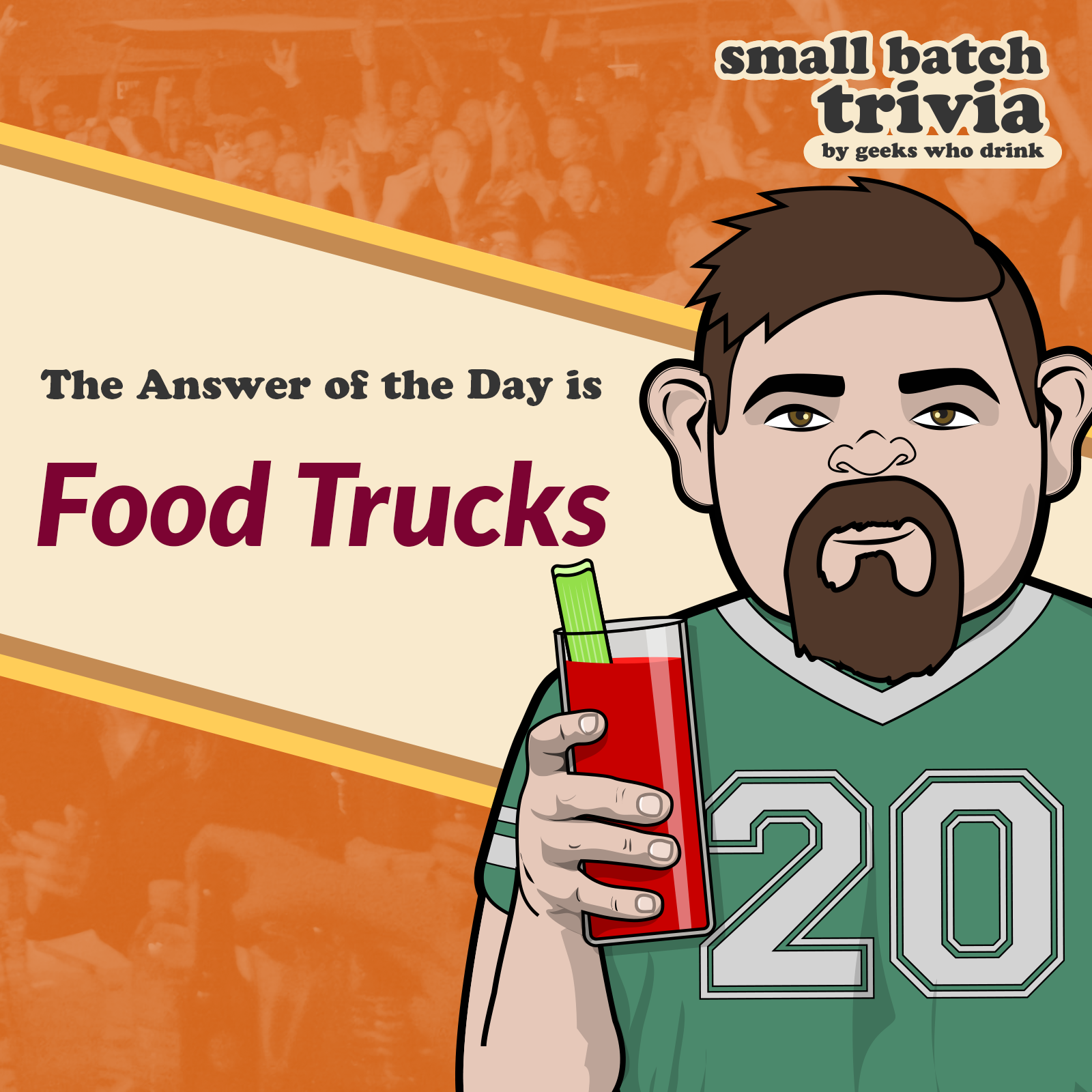 Small Batch Answer of the Day 2026-01-13: FOOD TRUCKS