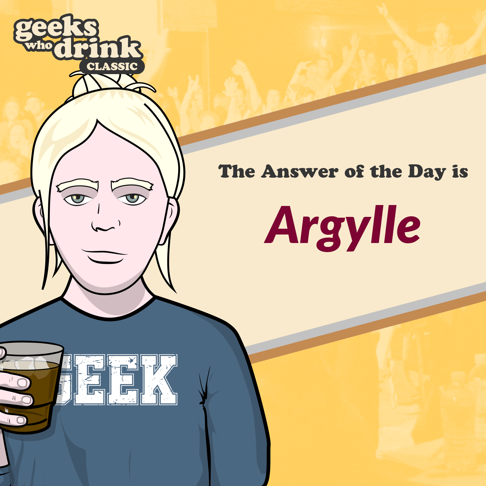 Classic Trivia Answer of the Day 2026-02-01: ARGYLLE
