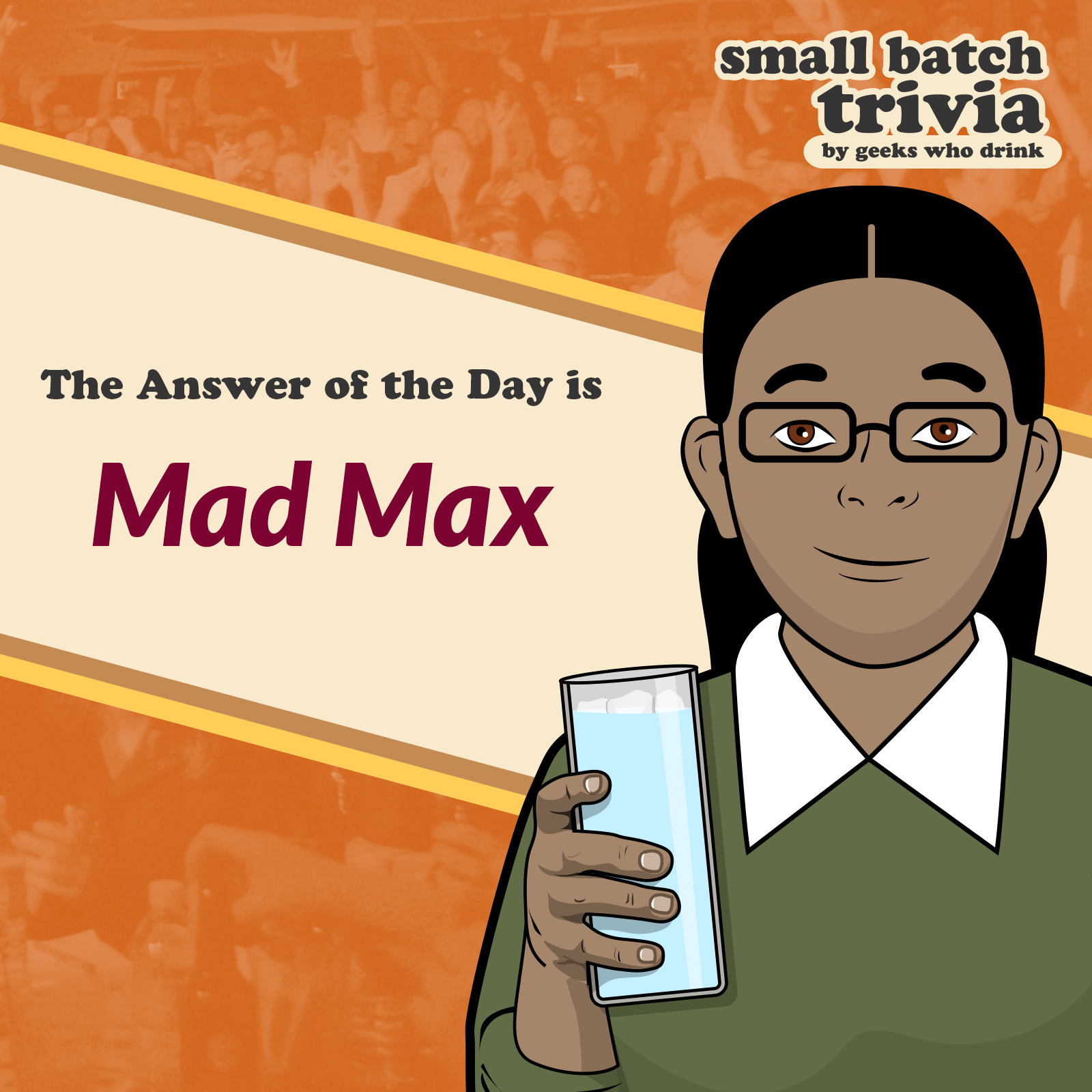 Small Batch Answer of the Day 2026-02-02: MAD MAX