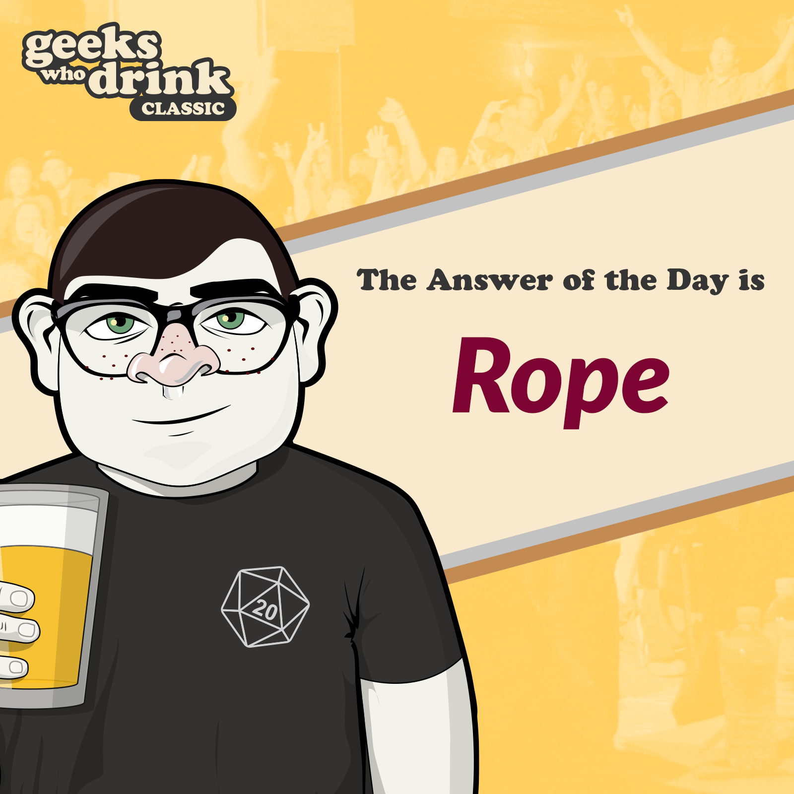 Classic Trivia Answer of the Day 2026-02-21: ROPE