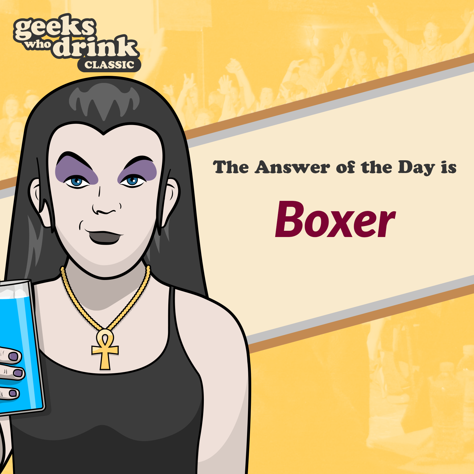 Classic Trivia Answer of the Day 2026-02-26: BOXER