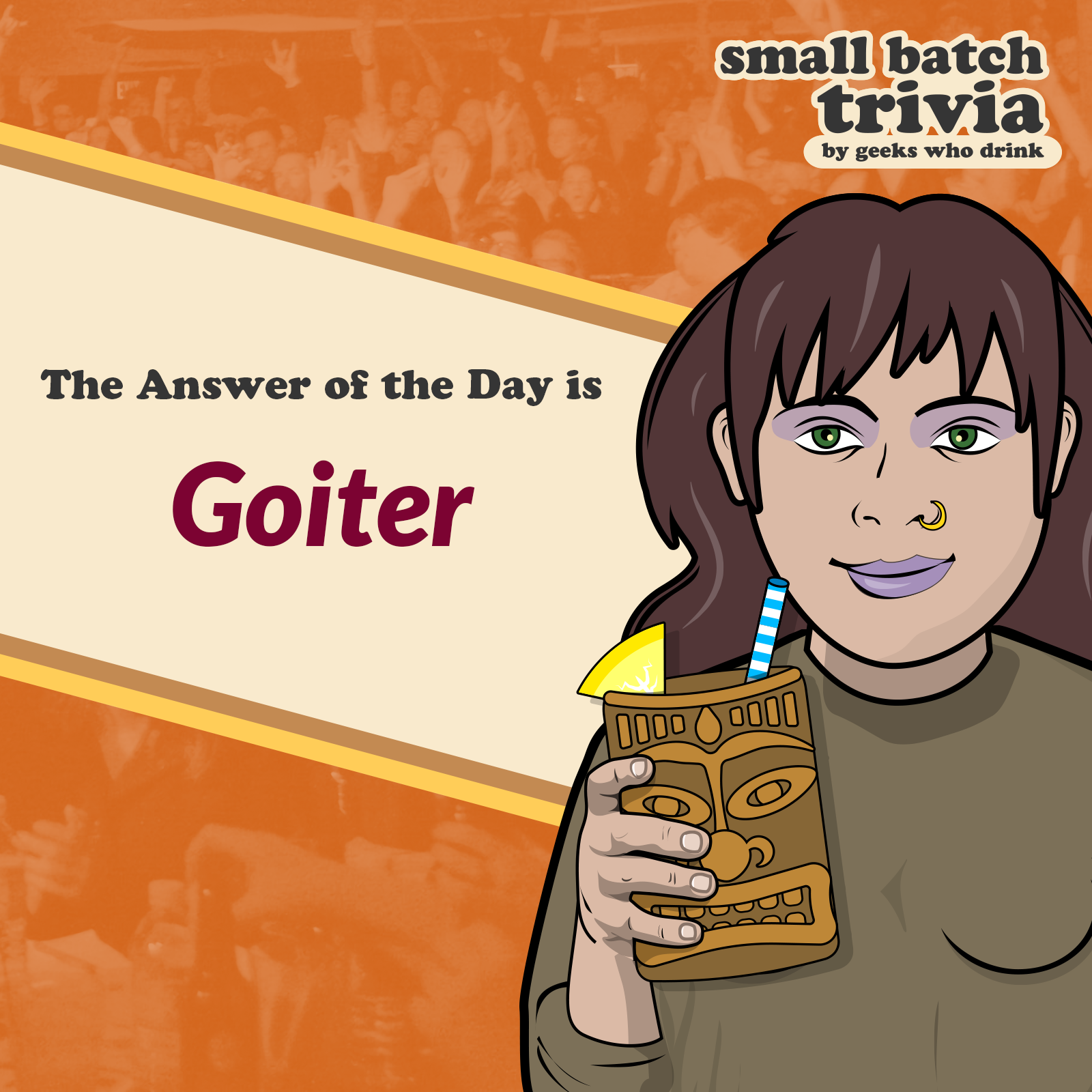 Small Batch Answer of the Day 2026-03-01: GOITER