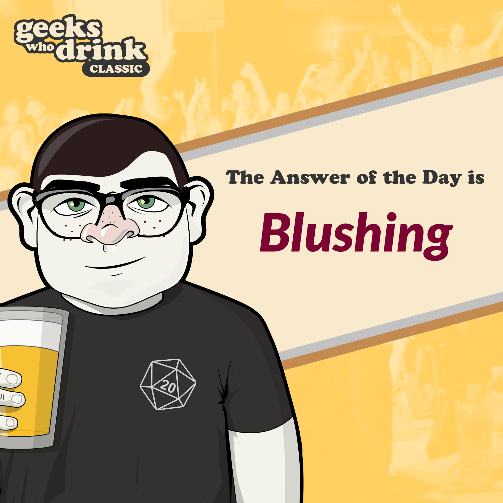 Classic Trivia Answer of the Day 2026-03-10: BLUSHING