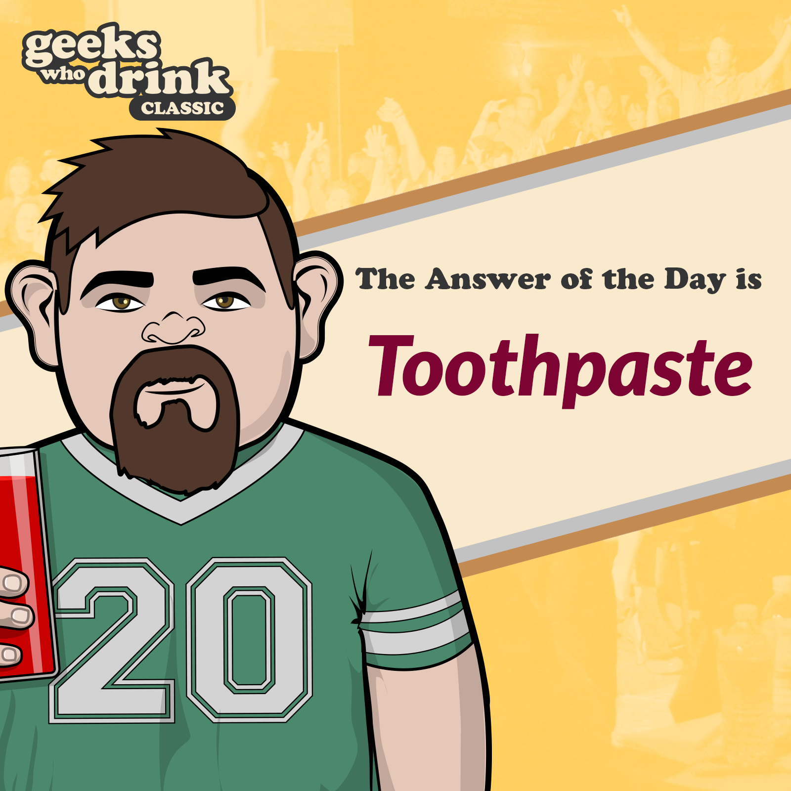 Classic Trivia Answer of the Day 2026-03-15: TOOTHPASTE
