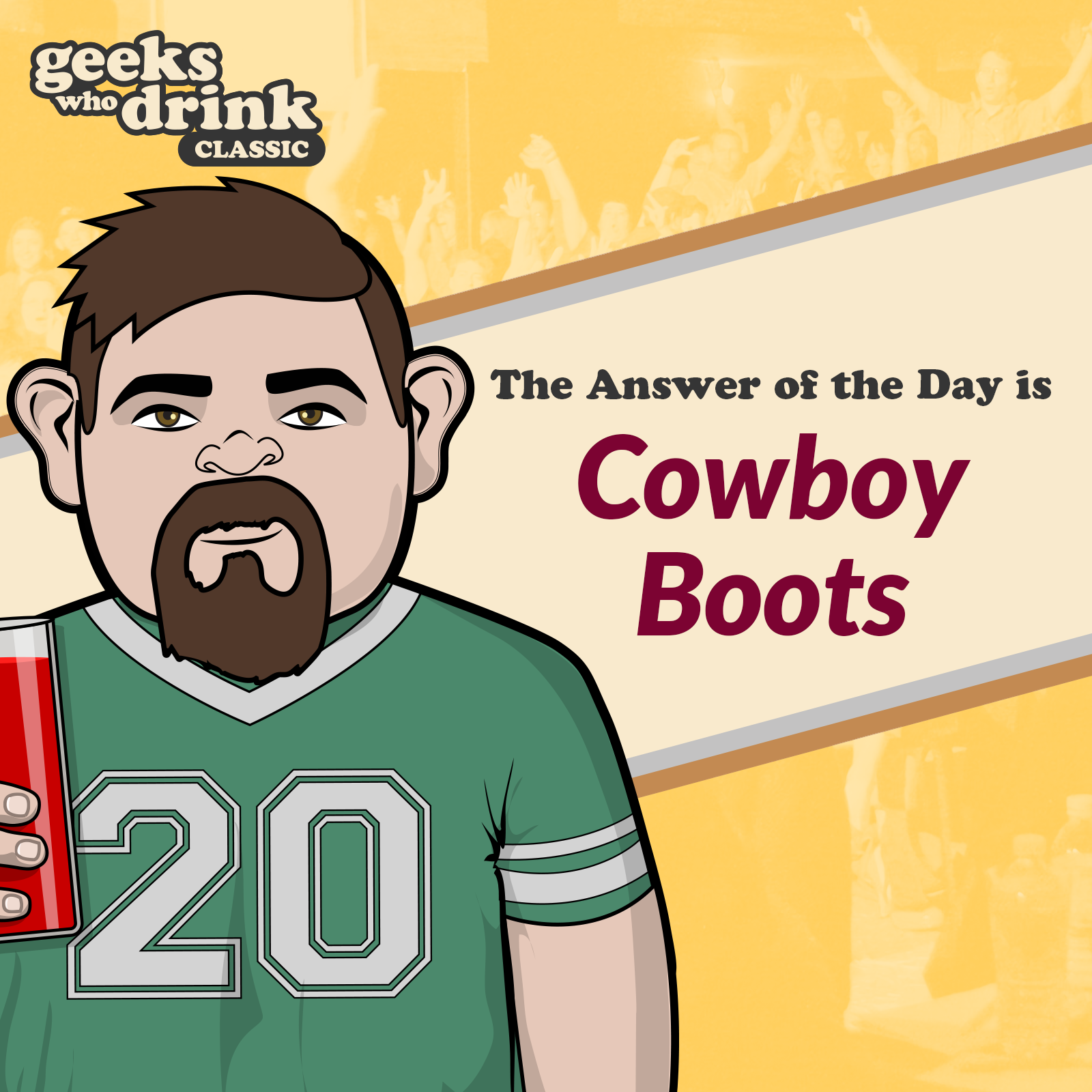 Classic Trivia Answer of the Day 2026-04-11: COWBOY BOOTS