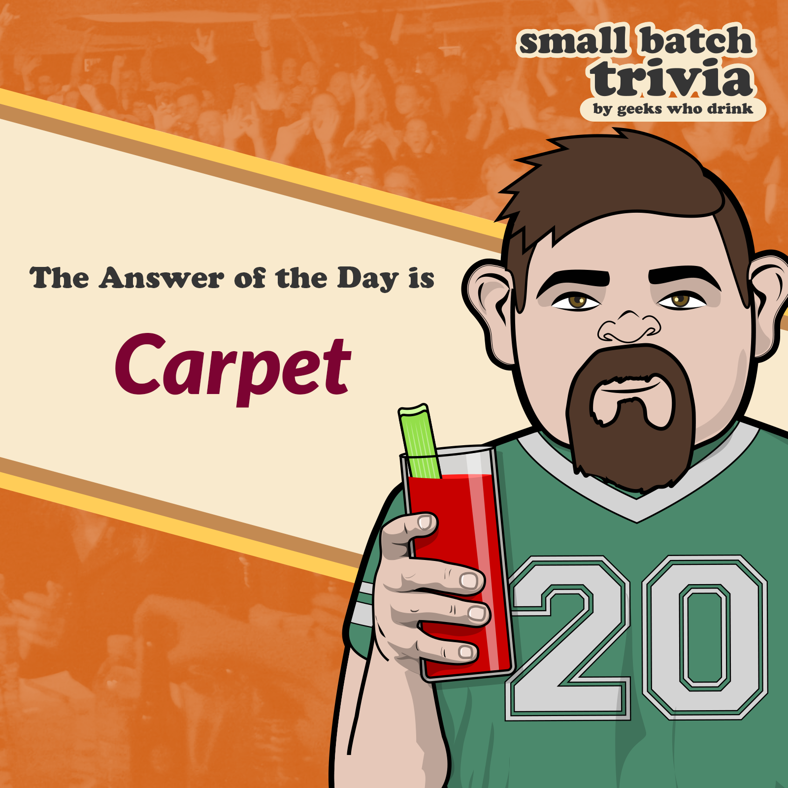 Small Batch Answer of the Day 2026-04-18: CARPET