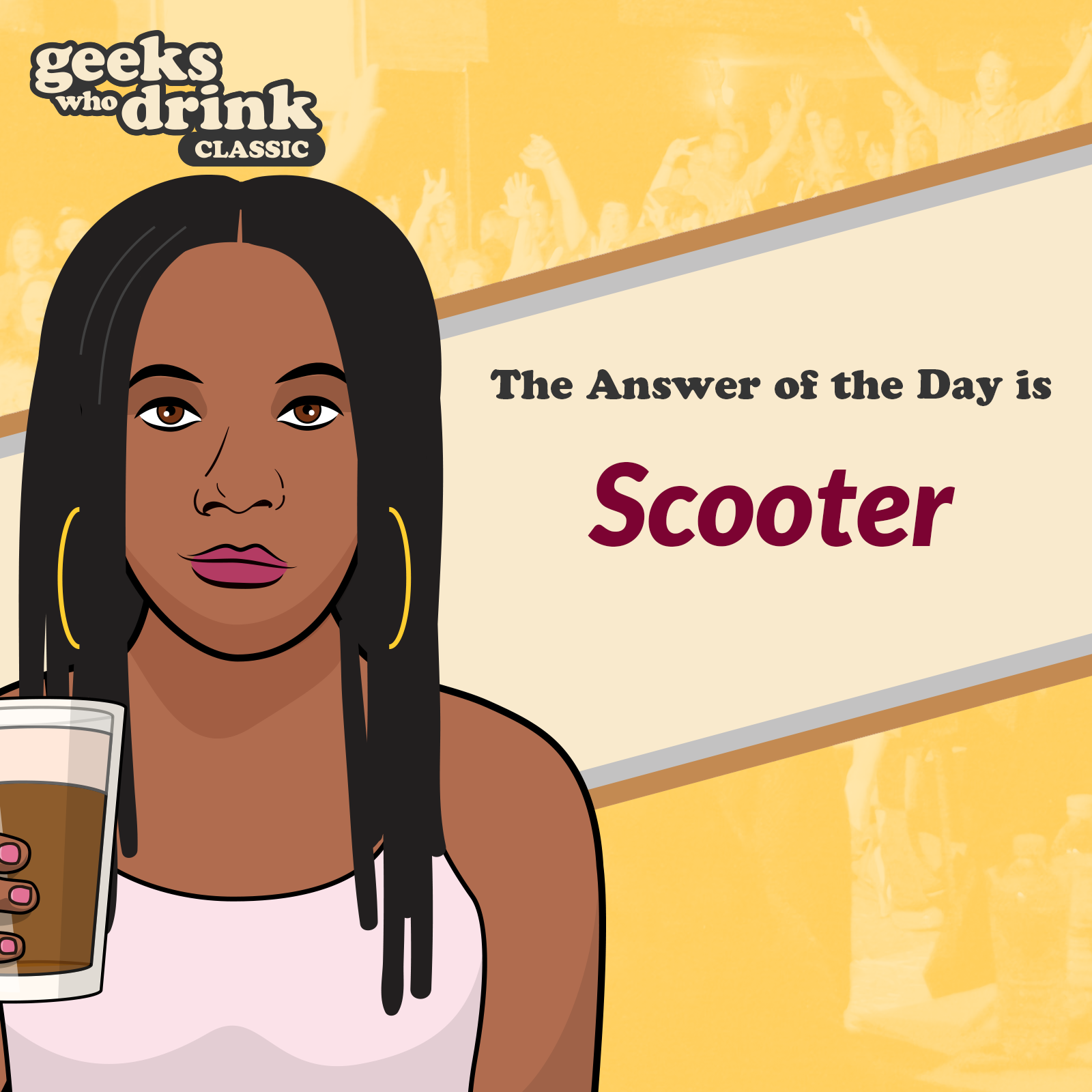 Classic Trivia Answer of the Day 2026-09-01: SCOOTER
