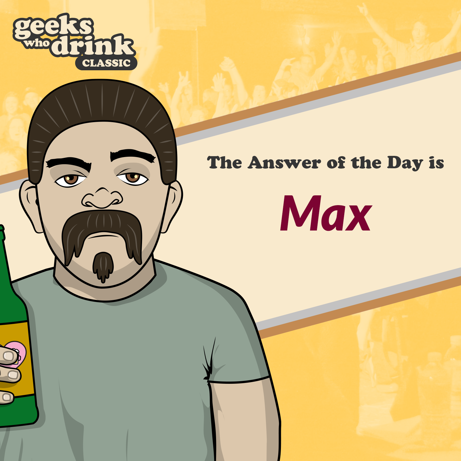 Classic Trivia Answer of the Day 2026-09-05: MAX