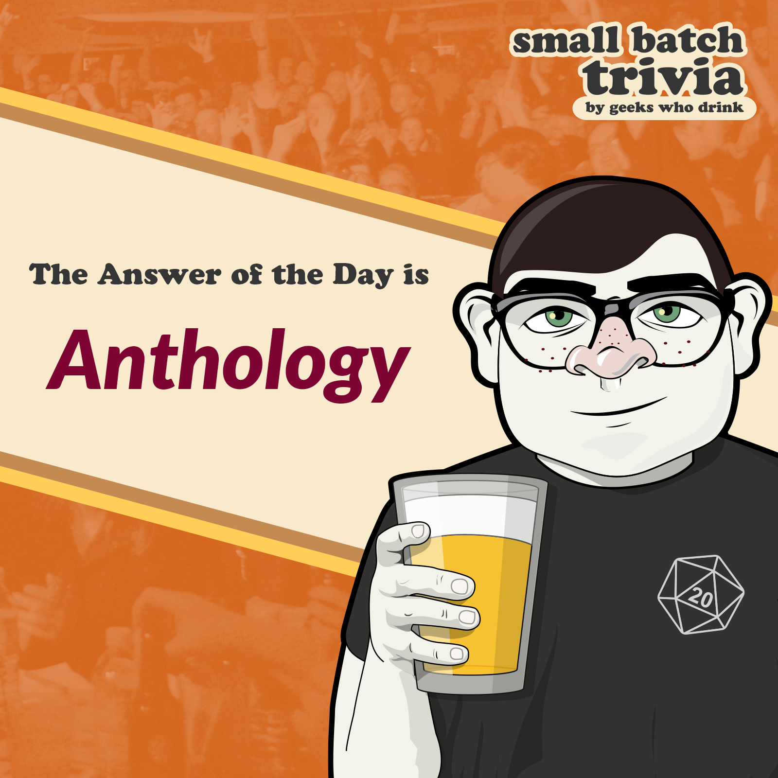 Small Batch Answer of the Day 2026-09-23: ANTHOLOGY