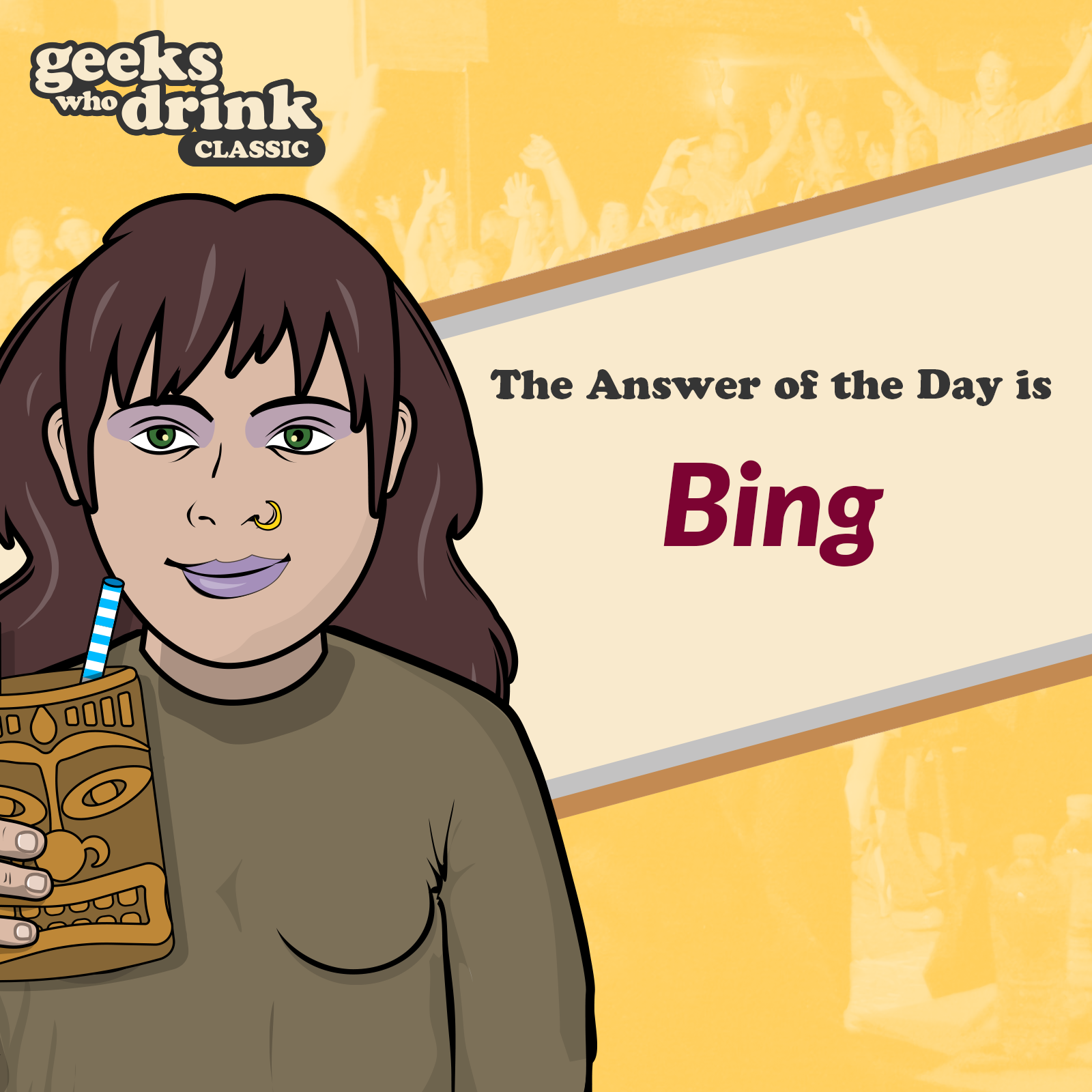 Pub Quiz Answer of the Day 2026-09-26: BING
